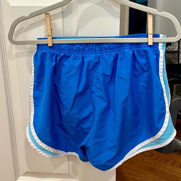 Royal blue and aqua Nike shorts - Picture 2 of 3